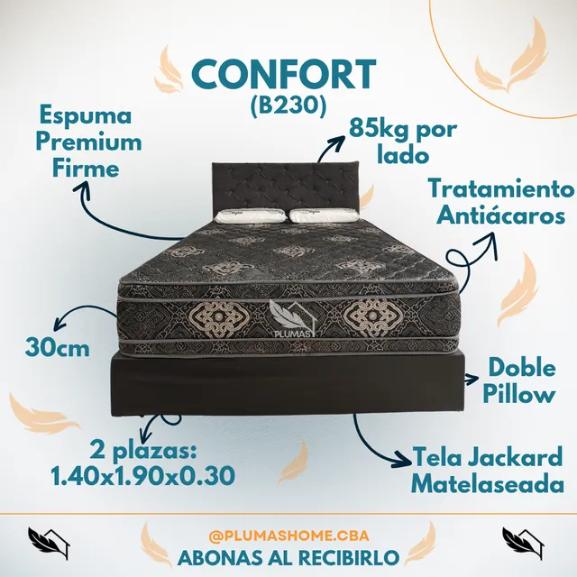 Bari Confort (30) Doble Pillow, foto 13 de 14
